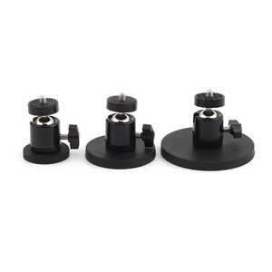 Soporte Magnético para Cámara de 88 mm con Cabezal de Bola de 1/4'', Base Magnética Resistente, Soporte Universal para <span class=keywords><strong>GoPro</strong></span>, Insta360, DJI Action, CCTV, Cámara Web - Product Image 4