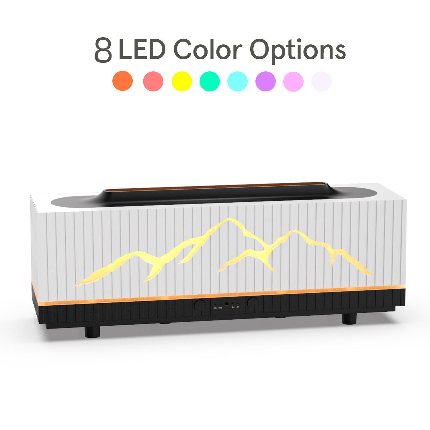 Lumières de couleur noire YX-2200