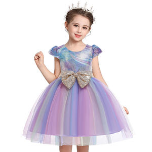 Vestidos de Verano para Niñas, Vestido con Lazo, Vestidos de Princesa para Bebés - Product Image 5
