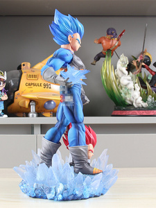 Figurine <span class=keywords><strong>Vegeta</strong></span> Super Saiyan Lumineuse de 33 cm, Série JT, Dragon Ball Z, Modèle <span class=keywords><strong>Manga</strong></span>, Statue PVC, Figurine Anime, Jouet, Cadeau - Product Image 3