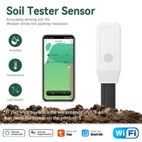 Testeur de sol intelligent WiFi Tuya avec capteur de température et d'humidité, télécommande pour l'automatisation de l'irrigation du jardin PST-ZM-306
