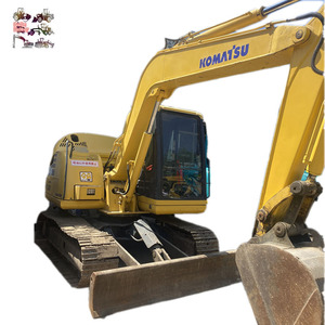 Komatsu-Máquinas de excavadoras de orugas de 60-7 toneladas, maquinaria de movimiento de tierras con bomba de núcleo y componentes de rodamiento, máquina excavadora de 6 toneladas, 60-7 a la venta - Product Image 1