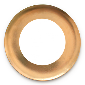 Juego de platos de cerámica para restaurante, vajilla de porcelana blanca y dorada, porcelana china de hueso - Product Image 3
