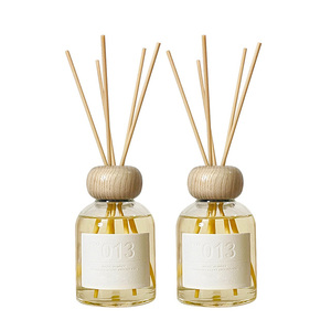 ขวดน้ำหอมกระจายกลิ่นก้านไม้และฉลากหนังขวดเปล่าแบบใสสไตล์เวียดนาม - Product Image 5