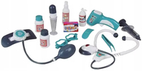 Trousse de Docteur pour Enfants EPT – Ensemble Médical de Jeu d'Imitation avec Stéthoscope Lumineux et Sonore, Thermomètre et Mallette de Transport