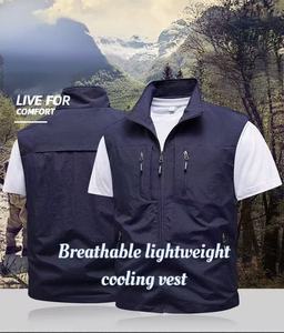 पुरुषों के लिए थोक मछली पकड़ने वाली बनियान कूलिंग फ्लाई फिशिंग बनियान - Product Image 3