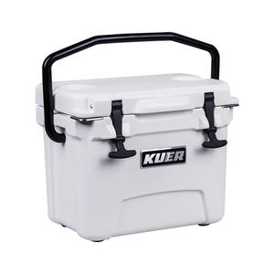 Glacière Kuer 10Qt portable, isotherme, rotomoulée, rectangulaire, légère, pour pique-nique en extérieur, stockage de boissons et aliments - Product Image 3