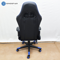 Chaise de bureau ergonomique pivotante et inclinable en similicuir PU, style sportif, pour le gaming, réglable et à bascule, vente en gros à prix abordable