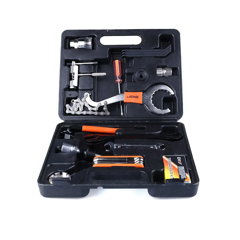 bike repair tools kit bag professional home outdoor electronics repair tools box 26 in 1multi-function bicycle repair tool set