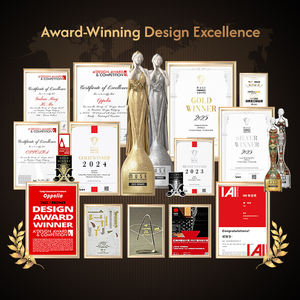 OPPOLIA Armoires <span class=keywords><strong>de</strong></span> cuisine modulaires <span class=keywords><strong>de</strong></span> luxe en contreplaqué NAF avec panneau UV brillant sans poignée, design moderne OEM E0 - Product Image 4