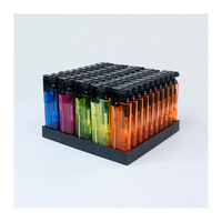 Briquet électronique pliable MK pour cuisine, torche à gaz miniature avec couteau, boîte de présentation, cigarettes en plastique, coupe-vent moderne