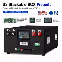 Boîtier métallique vide Docan JK Apexium DIY 16S 48V 51.2V pour cellules de batterie LiFePO4 empilables 280AH 302AH 304AH 330AH 15KW