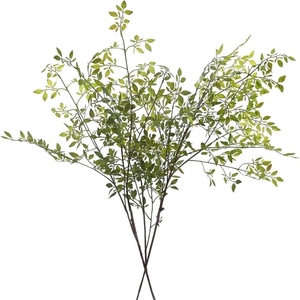 LUYI - Branches de feuilles artificielles en bambou du <span class=keywords><strong>Sud</strong></span>, style printanier, pour décoration intérieure créative de maison et de bureau, à prix abordable - Product Image 1