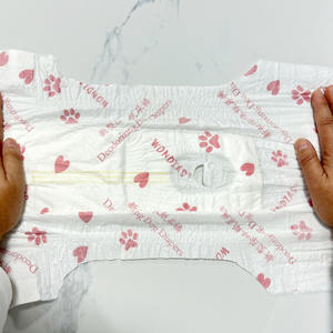 Fábrica Venda Quente Descartável Pet Care Supplies Pet Dog Fraldas Desodorante Seco Rápido Pet Fralda Super Absorvente Dog Pants - Product Image 2