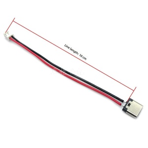 Connecteur femelle Type-C 2P à souder, bornes simples PH20, câble DIY à deux conducteurs, prise de charge USB-C, modèle ZK5582, 3cm/10cm - Product Image 4