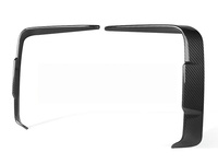 Garnitures d'admission d'air avant en fibre de carbone sèche polie de style SQ de haute qualité, adaptées à la modification des BMW Série 4 G22 G23