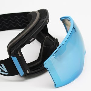 Nueva tendencia antiniebla impermeable a prueba de viento protección UV <span class=keywords><strong>gafas</strong></span> de esquí deportes al aire libre de invierno <span class=keywords><strong>gafas</strong></span> de nieve magnéticas para adultos - Product Image 2