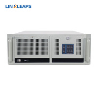 Linkleaps 4U ordinateur industriel IPC serveur boîtier haute puissance alimentation ATX carte mère Intel H110 Chipset Rackmount Stock