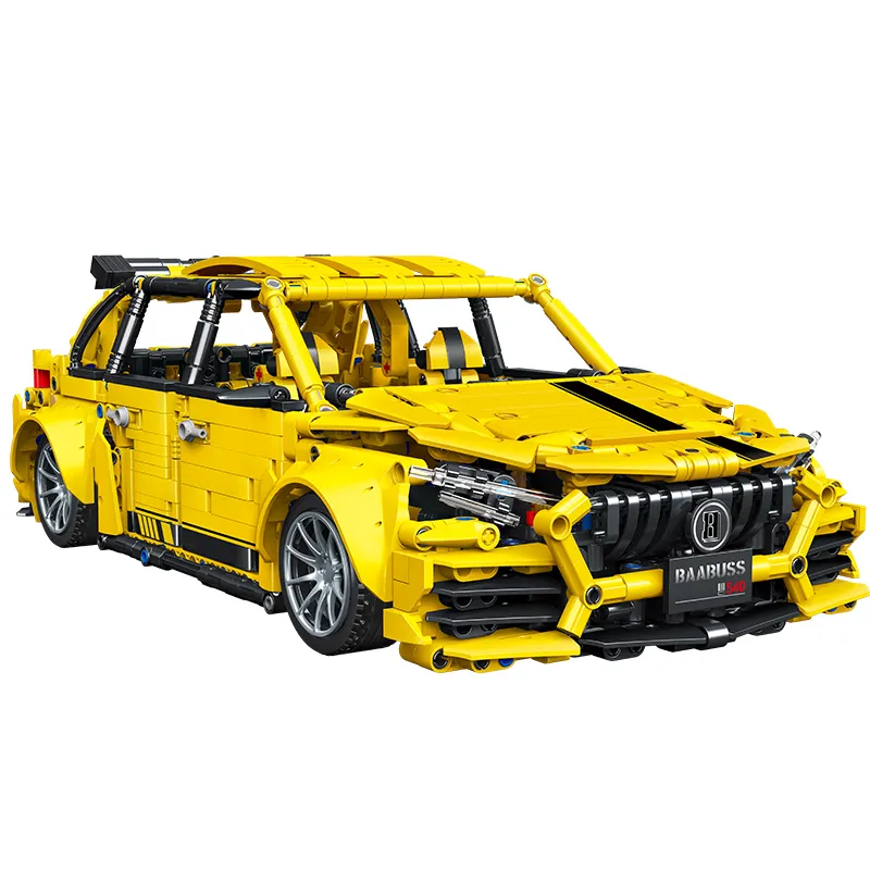 1:14 A45 Amg 1644Pcs Technic Assemblage Building Kit Super Race Sport Auto Model Accessoires Bakstenen Speelgoed Voor Kinderen Volwassenen