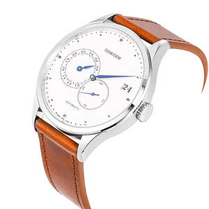 La dernière montre mécanique en acier inoxydable blanc modèle 2025 Mouvement analogique MIYOTA Haute qualité Unisexe - Product Image 6