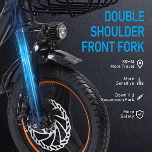Scooter Plegable de 14 Pulgadas al Por Mayor de Fábrica, Scooter para Adultos con Absorción de Impactos, Velocidad de 45 Km/h, Impermeable, con Asiento, H14 Scoot - Product Image 4