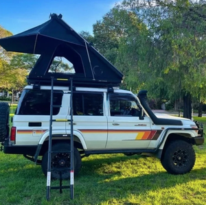 Outback cắm trại Roof Top Lều nhôm vỏ cứng 3-4 người tam giác cắm trại trên mái Lều nhôm trên mái lều với vỏ sò - Product Image 1