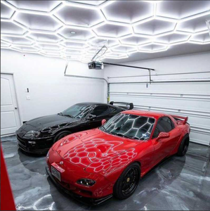 SUEZ süper parlak hafif Hex oto araba bakımı detaylandırma lüks Showroom için LED aydınlatma - Product Image 4