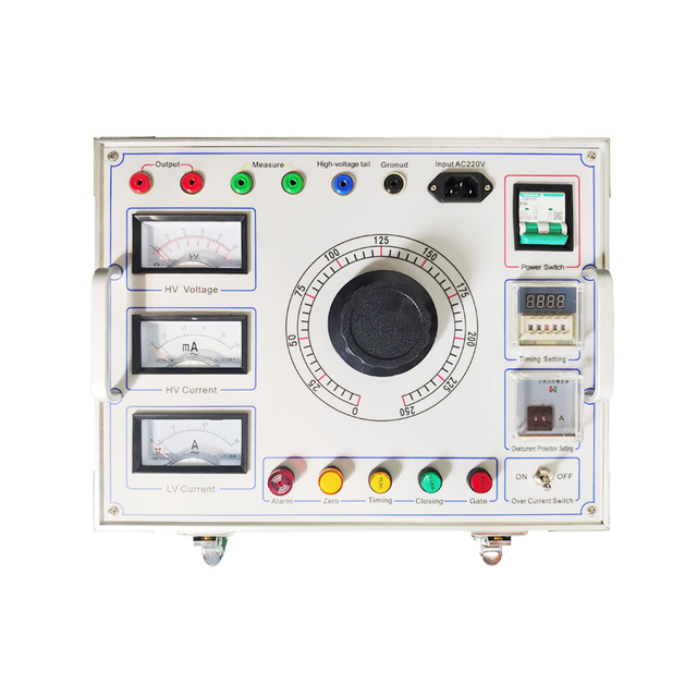 5kVA 10kVA Manual AC DC Hipot Tester Control Box Analog Point Type