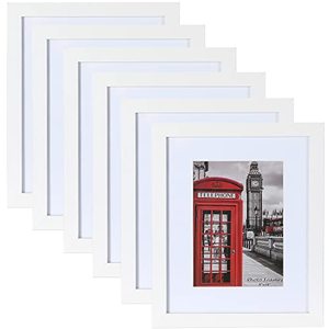Ensemble de cadres <span class=keywords><strong>photo</strong></span> en bois sur mesure Gallery Perfect S – Kit mural tendance pour suspendre photos et modèles - Product Image 6