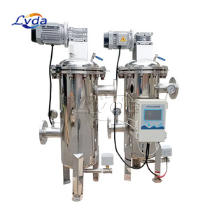 Industria de suministro de fábrica Filtro de agua autolimpiante automático de acero inoxidable 304 para filtrado industrial - Product Image 4