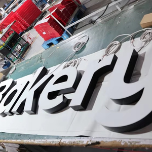 Tùy chỉnh thực hiện PMMA LED chiếu sáng ký tự đăng cho cửa hàng trong nhà biển báo và ánh sáng hiển thị chống nước - Product Image 2