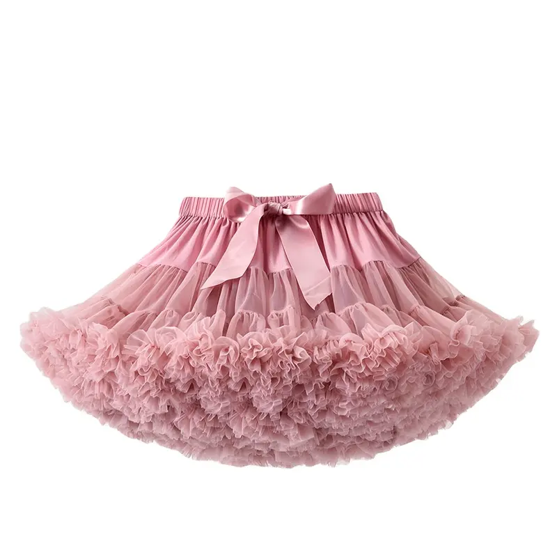 2024 christmas party Princess Dress-up girls Tutu Skirt for Performance fluffy ballet dress for girls