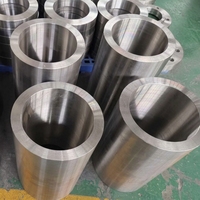Pasokan Pabrik ASTM B338 Gr1 Gr2 Gr5 Gr7 Gr9 TA1 TA2 TC4 Tabung Titanium Seamless Berbagai OD Ketebalan Dinding Tersedia di Stok