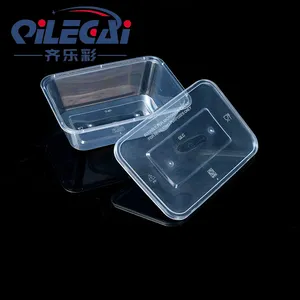 Takeaway Food Packaging Transparent Food Container Plastic Takeaway Disposable Packaging Box