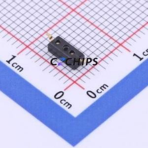 SOP01 DIP Switch SMD,2.3x5.6mm Switch Single Pole Single Throw 1 1.27mm 25mA - Product Image 2