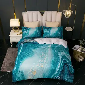 Customized Cheap Factory Polyester Printed Floral 4 3 Pcs Quilt Cover Duvet Cover Sets Bedding Set And Bed Sheet