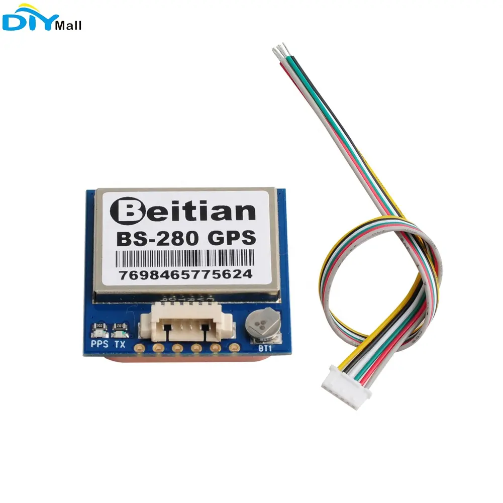 Beitian BS-280 GPS Receiver Module+GPS Antenna TTL Level with 4M Flash PPS for Pixhawk APM RC Drone