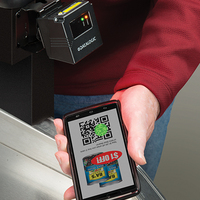 Escáner de código de barras de escritorio Datalogic Magellan 9300i 9400i escáner de código QR 9300i con escala para supermercado