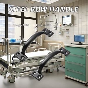 Durable Versatile Stainless Steel Bow Handle <b>Knob</b> for Kitchen Villa Home Bar Hotel Workshop Mall-for Wardrobe <b>Drawer</b> Use - Product Image 2