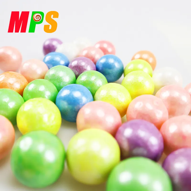 Fabricant de bonbons OEM couleur saveur de Fruit en forme de perle bonbons en gomme vente en gros