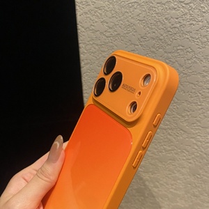 เคสโทรศัพท์แบบกระจกไล่เฉดสีใหม่สำหรับ iPhone 17 13 14 15 16 Pro Max พร้อมฟิล์มเลนส์กล้อง ปุ่มสัมผัส ป้องกันการกระแทก - Product Image 4