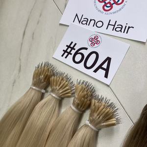 Dragonlash Factory 100% Remy Human Hair Nano <b>Bead</b> Hair <b>Extensions</b> Metal Tip Human Hair <b>Extensions</b> Salon Quality Reusable - Product Image 5