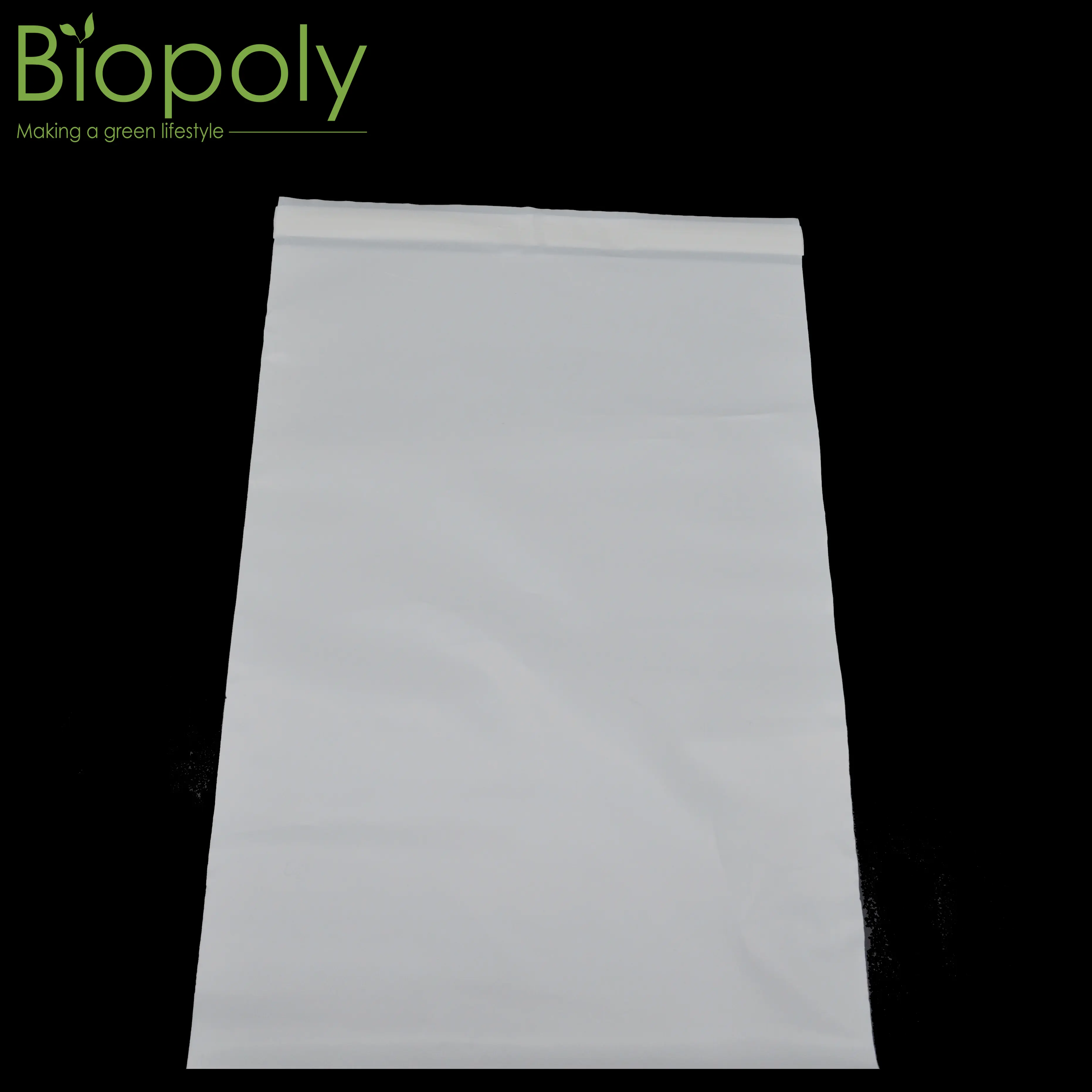 Biopoly 100% biodegradable maíz Almidón plástico pequeña bolsa de correo embalaje