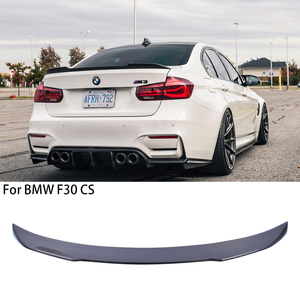For 3 Series F30/M3 F80 Sedan CS Style Carbon Fiber Rear Spoiler Trunk Wing 2011-2019 - Product Image 1