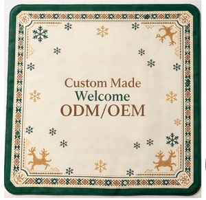 Tapis <span class=keywords><strong>de</strong></span> Mahjong <span class=keywords><strong>de</strong></span> Luxe Pliable Sur Mesure Imprimé, Base Antidérapante <span class=keywords><strong>en</strong></span> Caoutchouc, Écologique, Durable, Réduction du Bruit, <span class=keywords><strong>Table</strong></span> Portable - Product Image 6