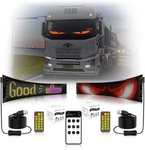 Panel de Matriz LED para Faros Delanteros con Pantalla Flexible, 12V 5W, Programable, Luces Flexibles para Camiones/Autos - Product Image 1