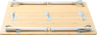 Table d'extérieur pliante Portable pieds en aluminium réglables meubles de plage modernes multifonctionnels en bambou pour l'utilisation de jardin de Camping