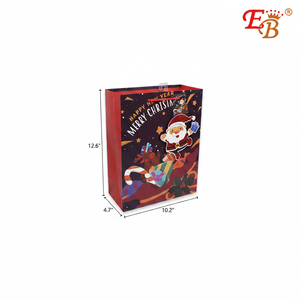 144ชิ้น/CS 10.2 "X12.6" X4.7 "ของขวัญคริสต์มาสกระเป๋าวันหยุด - Product Image 2