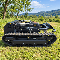 Pengiriman Gratis CE EPA 900mm Disetujui Mesin Pemotong Rumput RC Segala Medan Robot Pemotong Rumput untuk Dijual