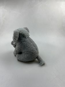 Jouets en peluche de haute qualité, bon marché, en gros, personnalisés, gris, en coton PP super doux, remplis, anti-stress, lavés, animaux en peluche - Product Image 5